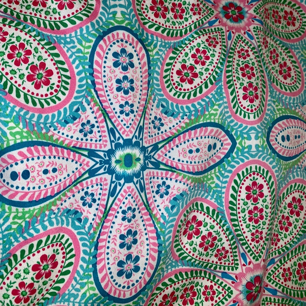 Pastel floral print sleeveless dress - Picture 2 of 4